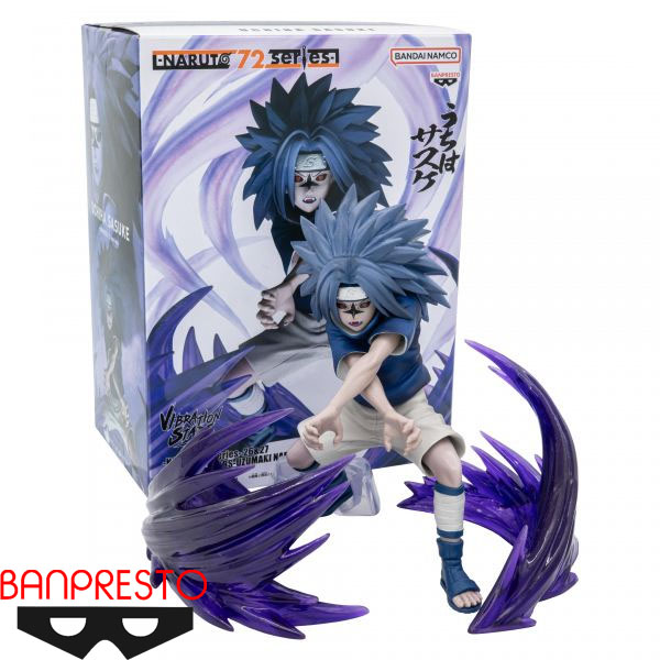 Banpresto Naruto 72 Series Vibration Stars 27 Sasuke Uchiha Figure